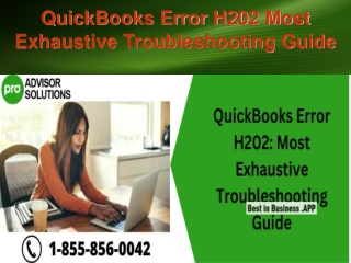 QuickBooks Error H202 Most Exhaustive Troubleshooting Guide