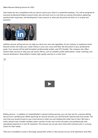 4 Dirty Little Secrets About the resume writing companies Industry