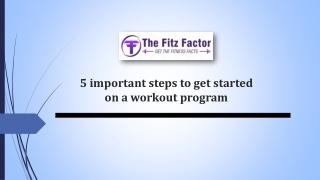 Fitz Workout Programs in New York State