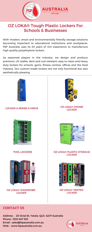 Weather-Resistant Lockers For Sale Across Melbourne With Minimal Upkeep