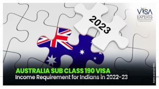 Australia Skilled Nominated Visa (190) Income Requirement for Indians in 2022-23