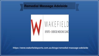 Remedial Massage Adelaide