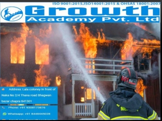 Enroll With The Top Fire Safety Officer Training Institute in Jamshedpur with Expert Trainer