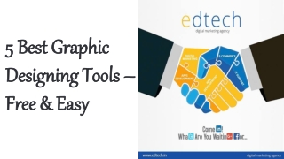 5 Best Graphic Designing Tools – Free & Easy