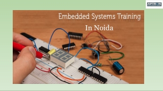 Embedded Systems Training in Noida