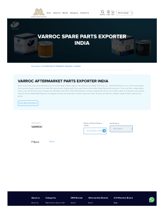 Varroc spare parts by Smart parts exports