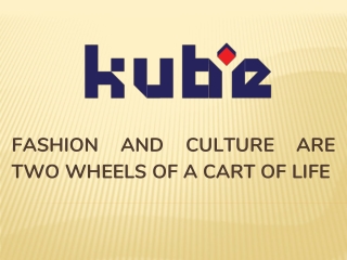 Fashion And Culture Are Two Wheels Of A Cart Of Life