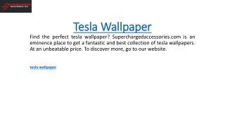 Tesla Wallpaper  Superchargedaccessories.com