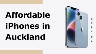 in AucklaAffordable iPhonesnd
