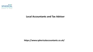 Local Accountants and Tax Adviser Sphericalaccountants.co.uk....