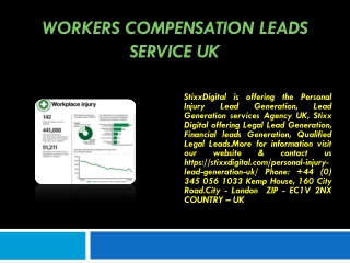 Workers Compensation Leads Service UK