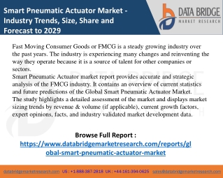Smart Pneumatic Actuator Market Incredibly Powerful