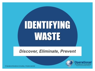 Identifying Lean Waste