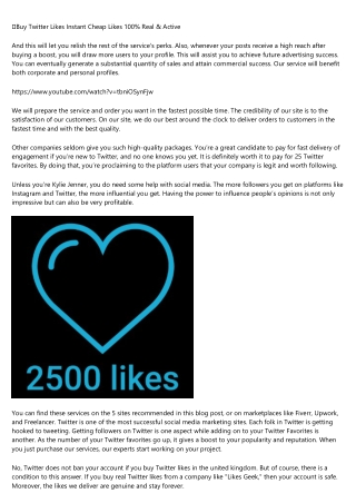 17 Reasons Why You Should Ignore buy twitter likes