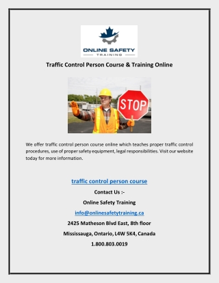 Telehandler Operator Training Online | Onlinesafetytraining.ca