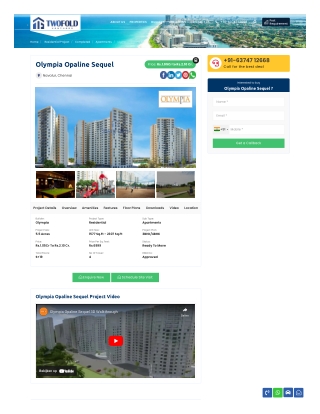 Olympia Opaline Sequel in Navalur