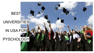 BEST UNIVERSITIES IN USA FOR PYSCHOLOGY