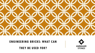 Engineering Bricks: What Can They Be Used For?