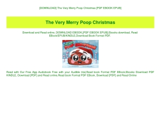 [DOWNLOAD] The Very Merry Poop Christmas [PDF EBOOK EPUB]