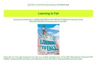 [D.O.W.N.L.O.A.D R.E.A.D] Learning to Fall EBOOK #pdf