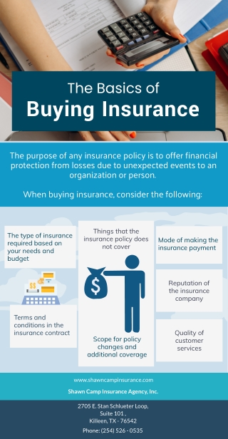 The Basics of Buying Insurance
