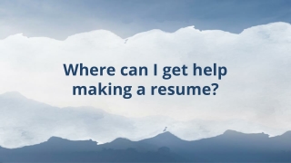 best professional resume services