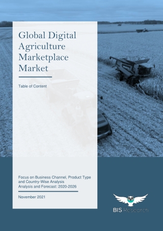 Global Digital Agriculture Marketplace Market