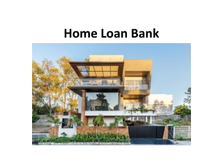 Home Loan Bank