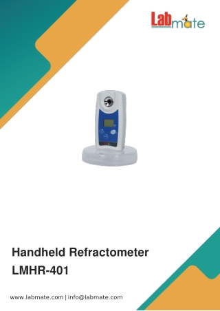 Handheld-Refractometer