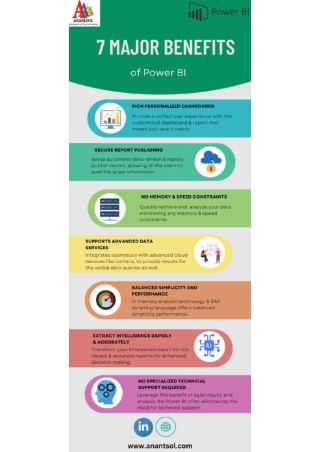 8 major benefits of Power BI