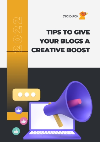 Tips To Give Your Blogs A Creative Boost