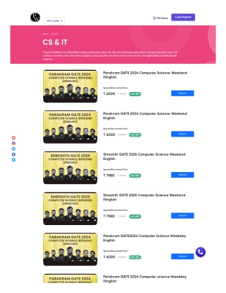 Which is the Best Online Coaching for GATE in CS& IT?