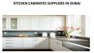 KITCHEN CABINATES SUPPLIERS IN DUBAI