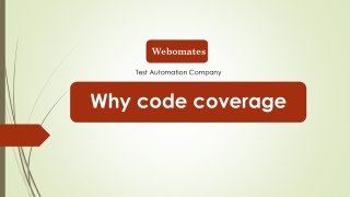 Why code coverage