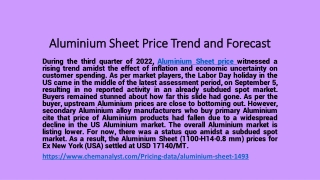 Aluminium Sheet Supply online