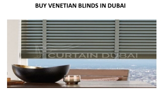 BUY VENETIAN BLINDS IN DUBAI