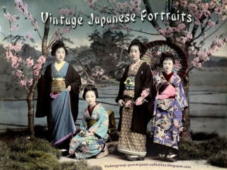 Vintage Japanese Portraits