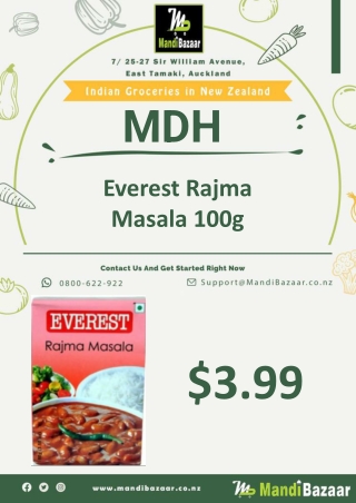 Everest Rajma Masala 100g - Mandi Bazaar
