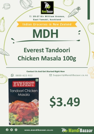 Everest Tandoori Chicken Masala 100g - Mandi Bazaar