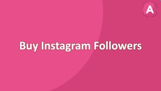 Buy Instagram Followers I AlwaysViral.In