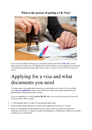 what-is-the-process-of-getting-a-uk-visa