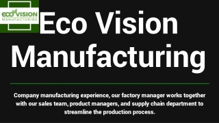 Best Badge Holders Factory In USA | Eco Vision Manufacturing