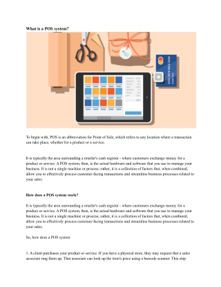 Pos software Dubai