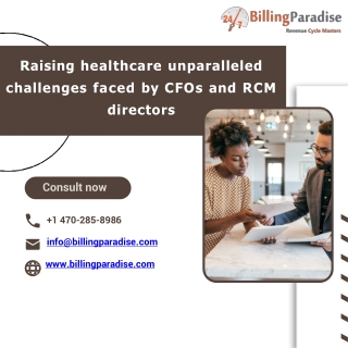 Raising healthcare unparalleled challenges faced by CFOs and RCM directors