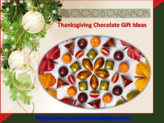 Thanksgiving Chocolate Gift Ideas- Custom Corporate Chocolate