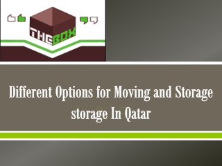 smart storage company in Qatar