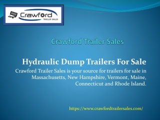 Trailers for sale in MA