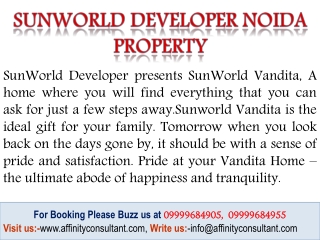 Sunworld Developer Noida