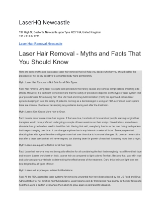LaserHQ Newcastle