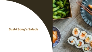 sushi salads